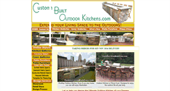 Desktop Screenshot of custombuiltoutdoorkitchens.com